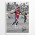 Ladda upp bild till gallerivisning, Fodbold plakat | Fodbold plakater | Lamine Yamal Fodbold Plakat | Inspirerende for Fremtidens Fans | Plakaty.dk
