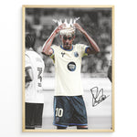 Ladda upp bild till gallerivisning, Fodbold plakat | Fodbold plakater | Lamine Yamal Fodbold Plakat | Inspirerende for Fremtidens Fans | Plakaty.dk 
