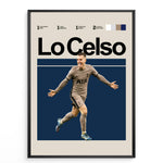 Ladda upp bild till gallerivisning, Fodbold plakat | Fodbold plakater | Giovani Lo Celso Fodbold Plakat | Argentinsk Midtbanemagi | Plakaty.dk
