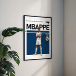 Ladda upp bild till gallerivisning, Fodbold plakat | Fodbold plakater | Kylian Mbappé Fodbold Plakat | Perfekt til Den Ægte Fan | Plakaty.dk
