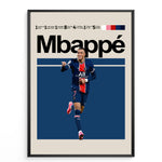 Ladda upp bild till gallerivisning, Fodbold plakat | Fodbold plakater | Kylian Mbappé Fodbold Plakat | Perfekt til Den Ægte Fan | Plakaty.dk

