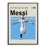 Ladda upp bild till gallerivisning, Fodbold plakat | Fodbold plakater | Lionel Messi Fodbold Plakat 01 | Perfekt til Den Ægte Fan | Plakaty.dk
