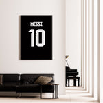Ladda upp bild till gallerivisning, Lionel Messi Fodbold Plakat | Til FC Barcelona Fans | Tre plakater der hylder Lionel Messi med billede, citat og hans ikoniske nummer 10. Perfekt til fodboldfans og Messi-entusiaster.
