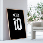 Ladda upp bild till gallerivisning, Lionel Messi Fodbold Plakat | Til FC Barcelona Fans | Tre plakater der hylder Lionel Messi med billede, citat og hans ikoniske nummer 10. Perfekt til fodboldfans og Messi-entusiaster.
