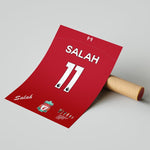Ladda upp bild till gallerivisning, Fodbold plakat | Fodbold plakater | Mohamed Salah Fodboldplakat | Perfekt til Den Ægte Fodbold Fan | Plakaty.dk
