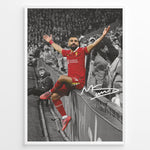 Ladda upp bild till gallerivisning, Fodbold plakat | Fodbold plakater | Mohamed Salah Fodbold Plakat | Perfekt til Den Ægte Fan | Plakaty.dk
