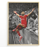 Ladda upp bild till gallerivisning, Fodbold plakat | Fodbold plakater | Mohamed Salah Fodbold Plakat | Perfekt til Den Ægte Fan | Plakaty.dk
