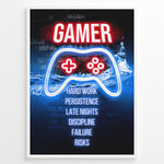 Ladda upp bild till gallerivisning, Gamer Hard Work-utgåvan 
