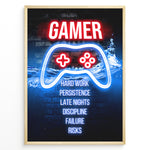 Ladda upp bild till gallerivisning, Gamer Hard Work-utgåvan 
