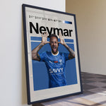 Ladda upp bild till gallerivisning, Fodbold plakat | Fodbold plakater | Neymar Jr. Fodbold Plakat 02 | Perfekt til Den Ægte Fan | Plakaty.dk
