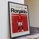 Ladda upp bild till gallerivisning, Fodbold plakat | Fodbold plakater | Cristiano Ronaldo Fodbold Plakat 01 | Ideel til Enhver Fan | Plakaty.dk
