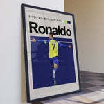 Ladda upp bild till gallerivisning, Fodbold plakat | Fodbold plakater | Cristiano Ronaldo Fodbold Plakat 04 | Ideel til Enhver Fan | Plakaty.dk
