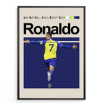 Ladda upp bild till gallerivisning, Fodbold plakat | Fodbold plakater | Cristiano Ronaldo Fodbold Plakat 04 | Ideel til Enhver Fan | Plakaty.dk

