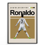 Ladda upp bild till gallerivisning, Fodbold plakat | Fodbold plakater | Cristiano Ronaldo Fodbold Plakat 02 | Ideel til Enhver Fan | Plakaty.dk
