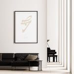 Ladda upp bild till gallerivisning, Sabr Plakat | Arabisk Calligraphy | Beige Islamisk Plakat | Elegant Vægkunst | Plakaty.dk
