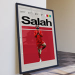 Ladda upp bild till gallerivisning, Fodbold plakat | Fodbold plakater | Mohamed Salah Fodbold Plakat | Perfekt til Den Ægte Fan | Plakaty.dk
