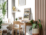 Ladda upp bild till gallerivisning, Holdfoto | Germany fodboldplakat 2024-2025 med spillere i hvid-sorte trøjer – stilrent design til alle Tyskland-fans.
