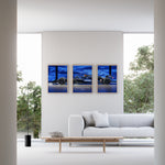 Ladda upp bild till gallerivisning, Williams Racing FW46 Formula 1 car three-panel framed wall art plakat.

