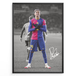 Ladda upp bild till gallerivisning, Fodbold plakat | Fodbold plakater | Lamine Yamal Fodbold Plakat | Inspirerende for Fremtidens Fans | Plakaty.dk
