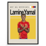 Ladda upp bild till gallerivisning, Fodbold plakat | Fodbold plakater | Lamine Yamal Fodbold Plakat | Inspirerende for Fremtidens Fans | Plakaty.dk
