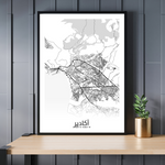 Ladda upp bild till gallerivisning, Agadir (arabisk) | Byplakat
