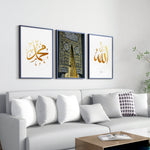 Ladda upp bild till gallerivisning, Allah - Mecca - Muhammad Plakaty.dkAllah - Mecca - Muhammad | Kombinationer | Plakaty.dk 
