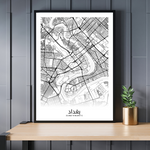 Ladda upp bild till gallerivisning, Bagdad (arabisk) | Byplakat - Min By
