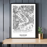 Ladda upp bild till gallerivisning, Bagdad | Byplakat - Min By
