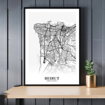 Ladda upp bild till gallerivisning, Beirut | Byplakat - Min By

