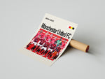 Ladda upp bild till gallerivisning, Manchester United FC holdfoto plakat | Spillerne i røde hjemmebanetrøjer 2024-2025 med holdskjold foran og fokuserede udtryk.
