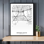Ladda upp bild till gallerivisning, Brøndby Strand | Byplakat - Min By
