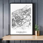 Ladda upp bild till gallerivisning, Casablanca | Byplakat - Min By
