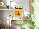 Ladda upp bild till gallerivisning, Alexia Putellas plakat | Spansk landsholdstrøje i rød og gul med stærk attitude – perfekt til fans af kvindefodbold og Spanien
