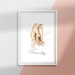 Ladda upp bild till gallerivisning, Family - Hands | Kærlighed plakat
