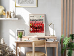 Ladda upp bild till gallerivisning, Holdfoto | Liverpool FC fodboldplakat 2024-2025 med røde spillertrøjer og ikonisk klubdesign – en stærk plakat til ægte fans.
