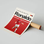 Ladda upp bild till gallerivisning, Fodbold plakat | Fodbold plakater | Cristiano Ronaldo Fodbold plakat | Perfekt til Den Ægte Fodbold Fan | Plakaty.dk
