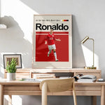 Ladda upp bild till gallerivisning, Fodbold plakat | Fodbold plakater | Cristiano Ronaldo Fodbold plakat | Perfekt til Den Ægte Fodbold Fan | Plakaty.dk

