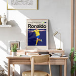 Ladda upp bild till gallerivisning, Fodbold plakat | Fodbold plakater | Cristiano Ronaldo Al-Nassr trøje Fodbold plakat | Perfekt til Den Ægte Fodbold Fan | Plakaty.dk
