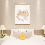 Ladda upp bild till gallerivisning, Marry me - Ring Forever | Kærlighed plakat
