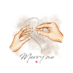 Ladda upp bild till gallerivisning, Marry me - Ring Forever | Kærlighed plakat
