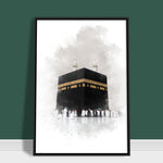 Ladda upp bild till gallerivisning, Islam Plakater | Kaaba Mecca, Islamisk Plakat
