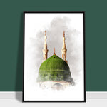 Ladda upp bild till gallerivisning, Islam Plakater | Masjid an-Nabawi Islamisk Plakat
