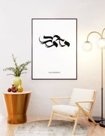 Ladda upp bild till gallerivisning, Muhammad (saw) calligraphy med hvid baggrund | Islamisk plakater | Plakaty.dk 
