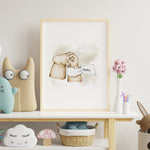 Ladda upp bild till gallerivisning, Nuttede babyplakater der holder sine tæer - Customized
