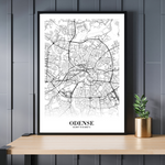 Ladda upp bild till gallerivisning, Odense | Byplakat - Min By
