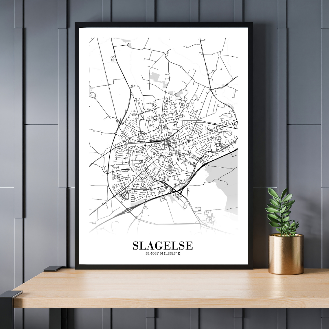 Slagelse | Byplakat - Min By